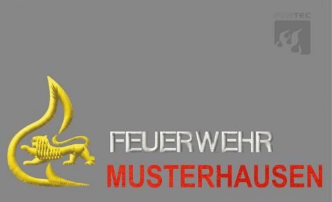 Damen-Bluse BaWü 1/1 Arm m. Stick Ortsname